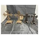 4 Pcs - Decorative Crosses
