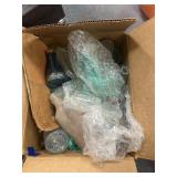 Assorted Small Glass Bottles