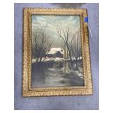 Canvas Painting in Frame