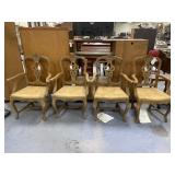 4 - Country French Arm Chairs Purchased from Julie