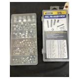 Roll Pin Assortment in box & Assorted Nuts
