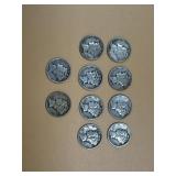 10 - Mercury Dimes