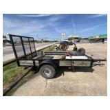 Single Axle Trailer w/Ramp