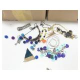 Bag of Assorted Costume Jewelry