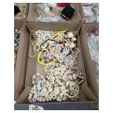 Box of Assorted Costume Jewelry