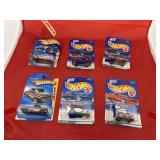 6 - Hotwheels in Pkgs