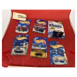 6 - Hotwheels in Pkgs