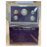 1984 - 5pc Proof Set