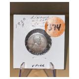 1920 - p Lincoln Wheat Cent - very fine