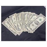 20 Two Dollar Bills