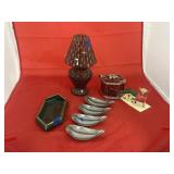 Mosaic Tea Light - Trinket Dish & Plate