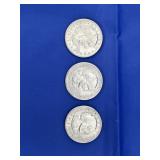3 Susan B Anthony Coins