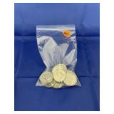 Bag of 20 Half Dollars