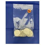 Bag of 20 Half Dollars