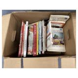 Box of Assorted Cookbooks