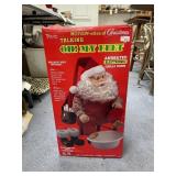 Animated Electronic Santa in box