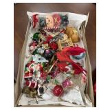 Box of Assorted Christmas Ornaments