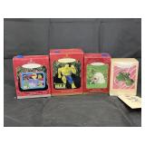 4 - Assorted Hallmark Keepsake Ornaments