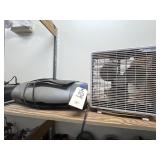 2 Pcs - Lexmark Printer & 10" Box Fan