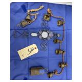 3 Pcs - Bells & Cross Dï¿½cor