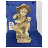 Garden Statue - As Is 17"H