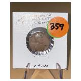 1925 - p Lincoln Wheat Cent - very fine