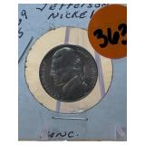 1969 - s Uncirculated Jefferson Nickel