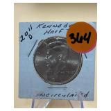 2011 - d Uncirculated Kennedy Half Dollar