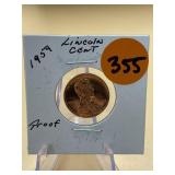 1959 - Proof Lincoln Cent