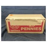 Opened Box of Pennies
