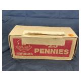 Opened Box of Pennies