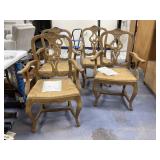 4 - Country French Arm Chairs