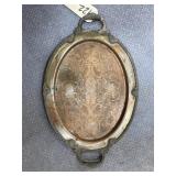 Silver & Copper Tray