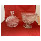 Trifle Bowl & Candy Dish w/Lid