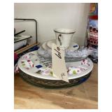 Glass Cake Pans - Plates - Tea Cup
