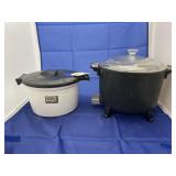 Fryer w/Basket & Lid - no cord & Pressure Pot