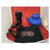 3 Pcs - Boot Purse - Teapot Purse - Soup Bag