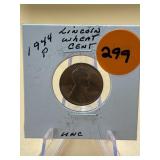 1944 - D Uncirculated Lincoln Wheat Cent