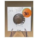 1918 - d Lincoln Wheat Cent - fine