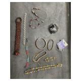 Bag of Assorted Costume Jewelry