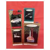 4 Pcs - Hallmark Keepsake Space Ornaments