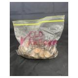 Copper Pennies in Cup