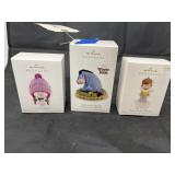 3 Pcs - Hallmark Keepsake Figures