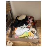 Box of Assorted Ty Beanie Babies