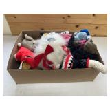 Box of Plush Toys