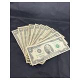 10 Two Dollar Bills