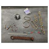 Bag of Assorted Costume Jewelry