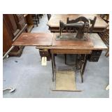 Vintage Red Eye Singer Sewing Machine