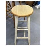 Wooden Counter Stool 29"H