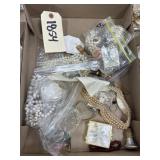Box of Assorted Costume Jewelry
